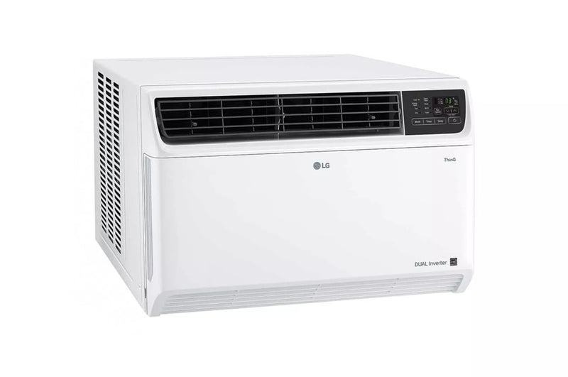 LG 18,000 BTU DUAL INVERTER, SMART WI-FI ENABLED WINDOW AC - WHITE - Brand New