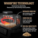 NINJA OG701 Woodfire Outdoor Grill & Smoker, 7-in-1 Master Electric Red - Like New