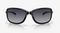 Oakley Women's Oo9301 Cohort Rectangular Sunglasses with grey lens black frame - Like New
