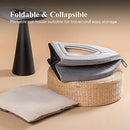 KASENTEX Cat Bed for Indoor Cats, 2-in-1 Cat House Pet Bed, KVC2207 - Gray - Like New