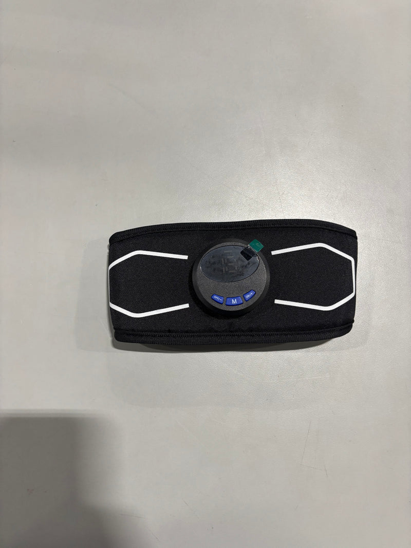 ELECTRONIC MUSCLE STIMULATOR ABS STIMULATOR MUSCLE TONER - BLACK/BLUE - Like New