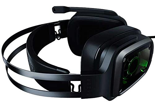 RAZER TIAMAT 7.1 V2 GAMING HEADSET DUAL SUBWOOFERS MIC - CLASSIC BLACK - Like New