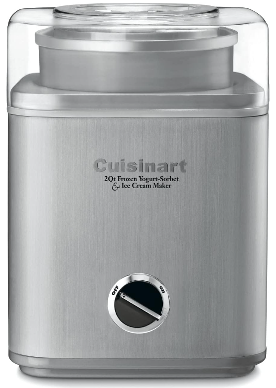 Cuisinart ICE-30BCFR 2 QT Ice Cream Maker, Silver ICE-30BCP1 Like New