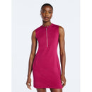 SCOOP WOMEN'S SCUBAKNIT MOTO DRESS - SIZE: WOMEN S (4-6) - MAGENTA BERRY - Brand New