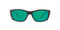 Costa Del Mar Men's Fisch Rectangular Sunglasses -Tortiose/Green Mirror - Like New