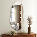 38"x22" Irregular Wall Mirror Asymmetrical Abstract Mirrors for Wall - XRAMFY - Like New