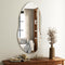 38"x22" Irregular Wall Mirror Asymmetrical Abstract Mirrors for - Scratch & Dent