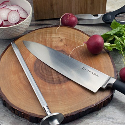 GINSU CHIKARA SERIES STEAK-KNIFE-SETS 8" Chef’s knife, 7" - Scratch & Dent