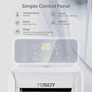 PORTABLE AC WITH DEHUMIDIFIER AND FAN QUIET OPERATION EASY INSTALL COOLS ROOMS - Like New