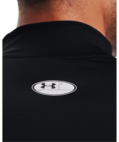 1366066 Under Armour Men's ColdGear Fitted Mock Black M - Brand New