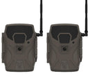 WILDGAME INNOVATIONS INSITE-V 2-PACK CELLULAR TRAIL CAMERA 20 MP 80FT - GRAY - Like New