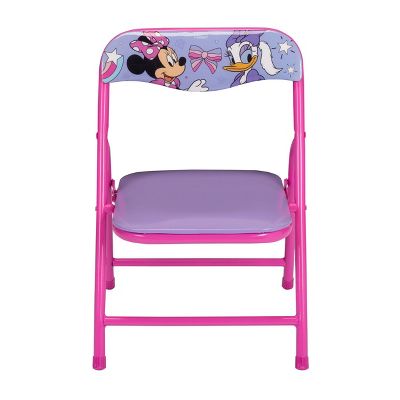 DISNEY MINNIE MOUSE JUNIOR TABLE AND CHAIR FURNITURE SET FOR KIDS - PINK/PURPLE - Like New