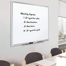 Quartet Magnetic Porcelain Whiteboard, 2' x 3' (QRT2543) - WHITE/SILVER - Like New