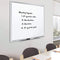 Quartet Magnetic Porcelain Whiteboard, 2' x 3' (QRT2543) - WHITE/SILVER - Like New