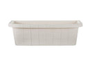 APOLLO EXPORTS INTERNATIONAL AP-30312 23.5" ADJUSTABLE RAILING PLANTER - WHITE - Brand New
