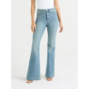 SOFIA BY SOFIA VERGARA WOMEN'S MELISA HIGH RISE FLARE JEANS SIZE: 4 - LIGHT WASH - Brand New