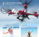Holy Stone HS200 FPV Drone 720P HD Live Video HS200 - Red - Like New