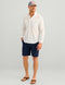 HUK MENS NEXT LEVEL SOLID LONG SLEEVE FISHING BUTTON DOWN SHIRT - SIZE L - WHITE - Brand New