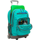 J World New York Sundance II Rolling Backpack - Black - Brand New