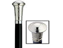 Harvy Walking Cane Straight Formal Cap Cane - Silver By Harvy - Like New