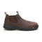 P91159 CAT FOOTWEAR MEN'S OUTLINE SLIP ON ST CONSTRUCTION SEAL BROWN SIZE 11.5 - Like New