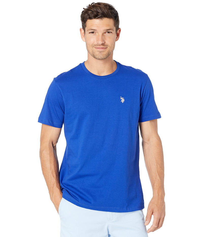 PACIFIC POLO CLUB U.S. POLO ASSN MEN SHORT SLEEVE T-SHIRT MEN MEDIUM COBALT BLUE - Brand New