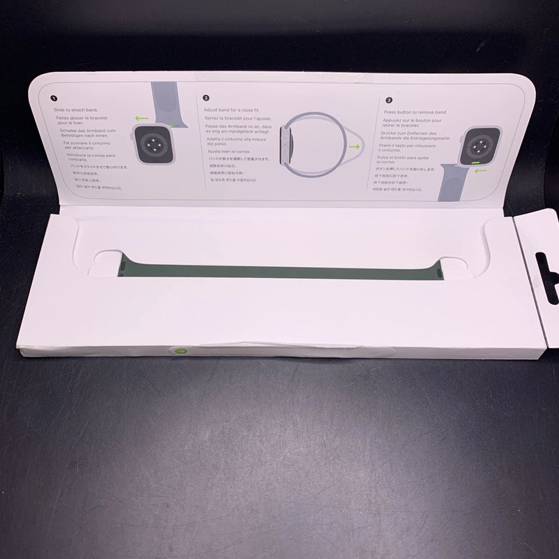 APPLE AUTHENTIC APPLE WATCH CYPRESS SOLO LOOP SIZE 5 (41MM) - CYPRESS - Like New