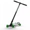 MELO SIDEWINDER KICK SCOOTER - GREEN: STEEL& Aluminum Frame, Lights Up - Like New