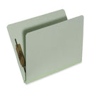 SKILCRAFT ABILITYONE FILE FOLDER PRESSBOARD LETTER LT. GREEN 7530-01-556-7913 - Like New