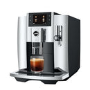 JURA E8 COFFEE MACHINE ESSPRESSO 15646 - CHROME - Like New