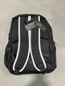 ASGE LARGE BACKPACK - TEENAGE REFLECTIVE WATERPROOF SCHOOL SATCHEL - BLACK - Like New