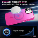 VLANXIE UPGRADED MAGNETIC IPHONE 12/IPHONE 12 CASE MAGSFE MILITARY - HOT PINK Like New