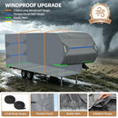 Leader Accessories Windproof 5th Wheel RV Cover Fits 33'-37' Motorhome RV - Brand New