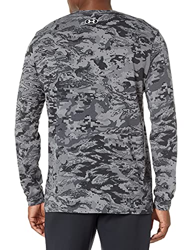 1366466 UNDER ARMOUR MEN'S ABC CAMO LONG SLEEVE SHIRT BLACK XL - Brand New