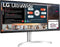 LG UltraWide Monitor 34" FHD 2560 x 1080 IPS Display VESA 34WN650-W - Silver Like New