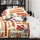 FOCO Tampa Bay Buccaneers NFL Retro Bed in a Bag Comforter B0CTJ27R5D NEW - Brand New