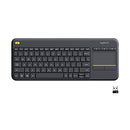 Logitech K400 Plus Wireless Touch With Easy Media Control and Built-in Touchpad - Like New