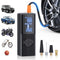 HAFULOKY Tire Inflator Portable Air Compressor 180PSI 20000mAh P008 - Black New