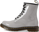 27635076 Dr. Martens Women 1460 W Patent Lamper Boot PATENT LAMPER ZINC GREY 11 Brand New