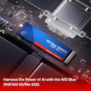 SANDISK WD BLUE SN5100 2TB NVME SSD M.2 2280 PCIE GEN 4.0 WDS200T5B0E - BLUE - Brand New