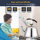 Tea Kettle 2Qt, Food-Grade Stainless Steel Teapot AMF-2L0905 - Silver - Like New