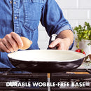 GreenPan Rio Healthy Ceramic Nonstick 12" Frying Pan Skillet PFAS-Free Black - Brand New