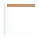 U Brands PinIt Combination Dry Erase Board White Board with Frame 16” x 20” - Brand New