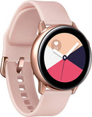 Samsung Galaxy Watch Active 40mm Aluminum Bluetooth SM-R500NZDCXAR - Rose Gold Like New