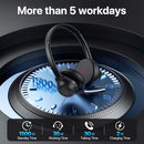 CPTEA Bluetooth Headset, F400, V5.4, Noise Canceling Wireless Mic - Black - Like New