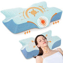 Anvo Cervical Neck Pillow for Neck and Shoulder Pain - Memory - Scratch & Dent