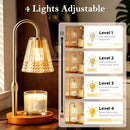 SLAHGADG Candle Warmer Lamp with Timer, Dimmable Wax Warmer for Candles - Like New