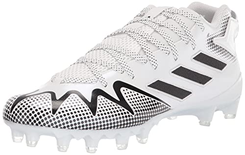 GX4066 Adidas Men's Freak 22-Team Football Shoe White/Black/Clear Size 9.5 New