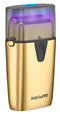 BYLISS PRO BABYLISSPRO UVFOIL UV-DISINFECTING METAL DOUBLE-FOIL SHAVERS - GOLD - Like New