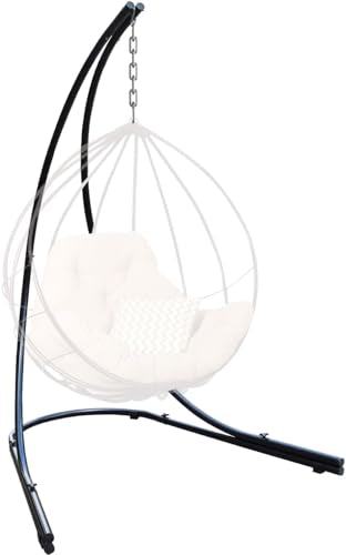 Sorbus Hammock Chair Stand Hanging Chair Stand Heavy Duty Steel Sensory - Like New